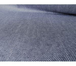 Textilwachstuch - Struktur Jeans blau